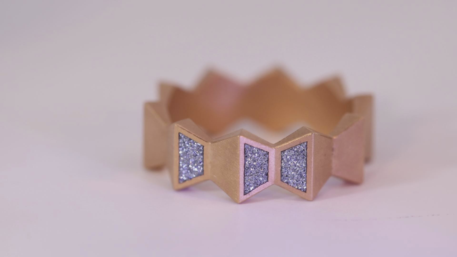 Hexagon Rosegold