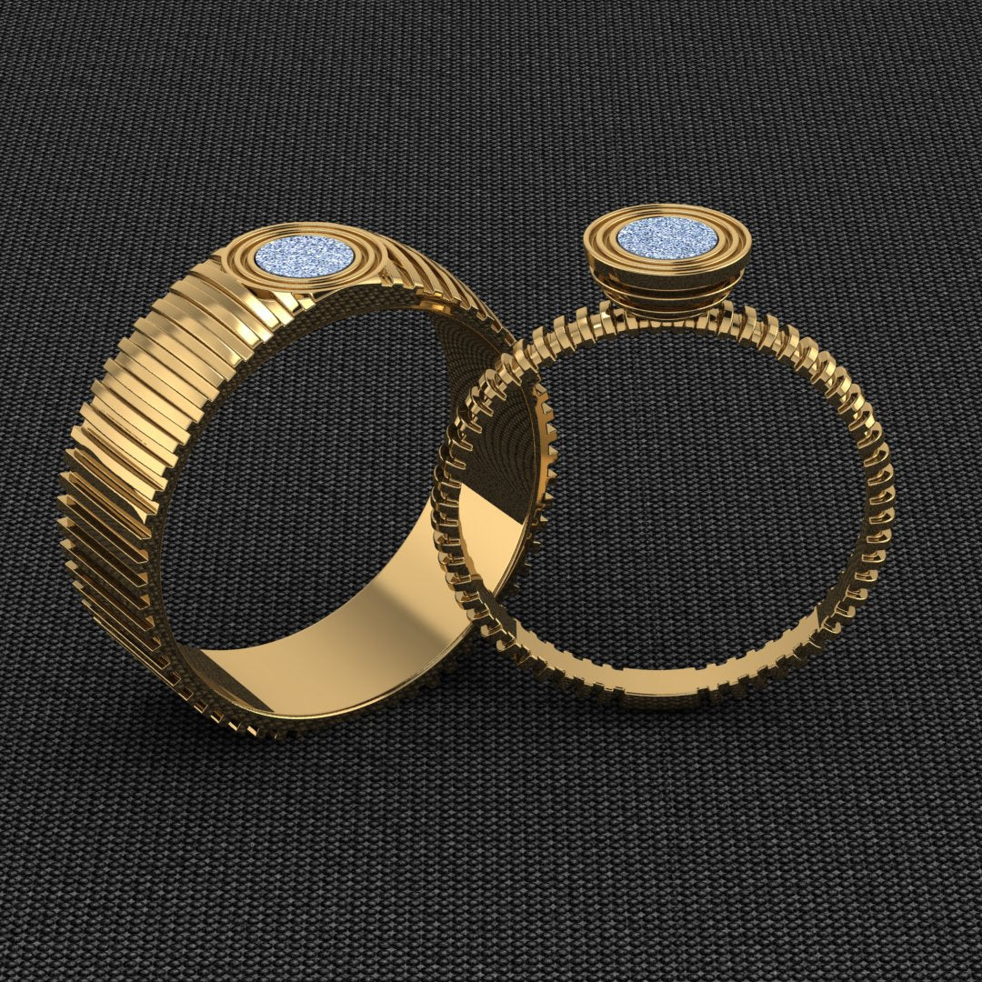 Ocean Wedding Ring