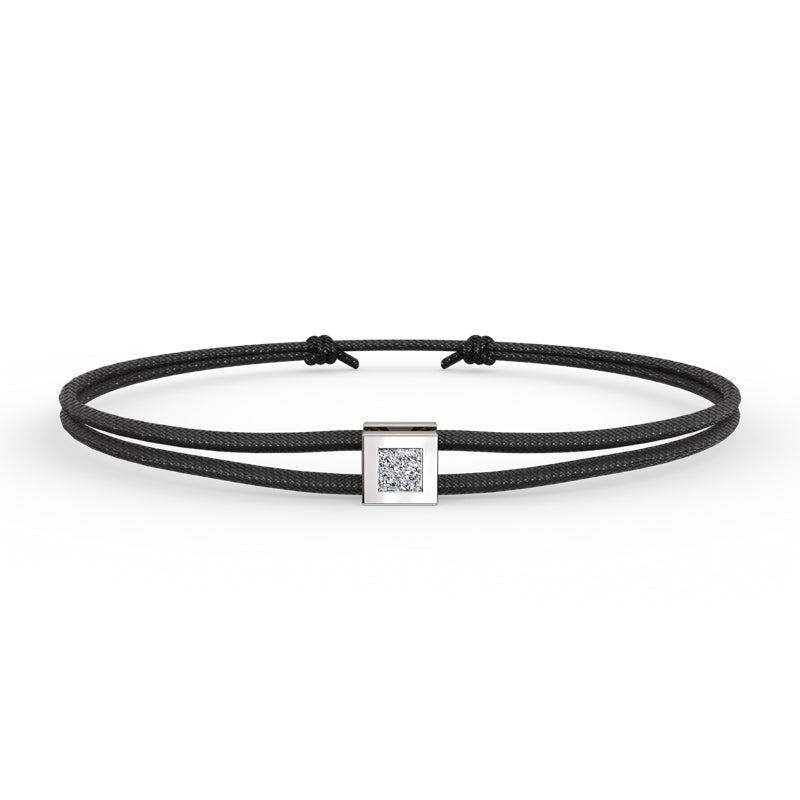 Osmium Solitaire Bracelet - The Cube N°2